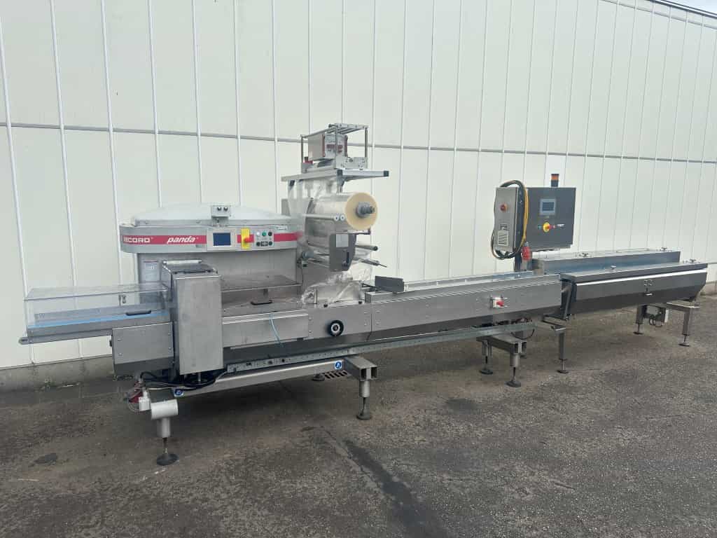 Record Panda e flowpackmachine met inliner