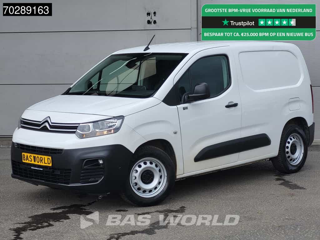 Citroën Berlingo 110Pk Automaat Emissievrij! L1H1 Navi Airco Cruise Parkeersensoren Euro6 L1 3m3 Airco Cruise control