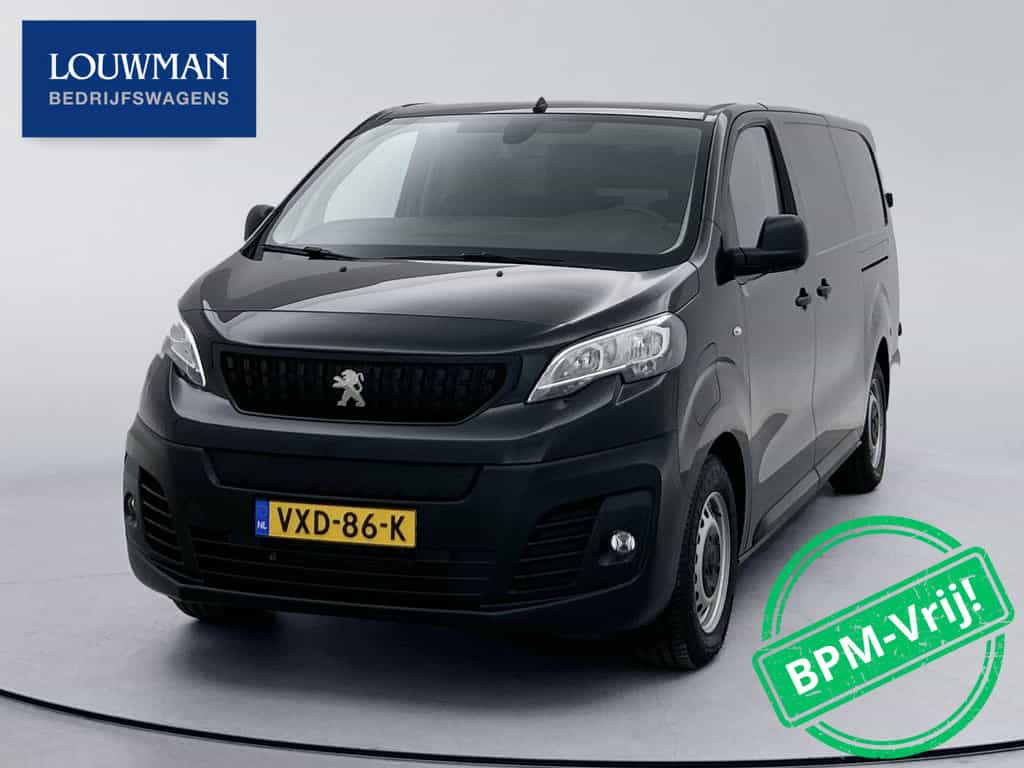 Peugeot e-Expert EV L3 75 kWh Long Fase-3 laden 2x schuifdeur 330km WLTP actieradius 100% elektrisch Navigatie