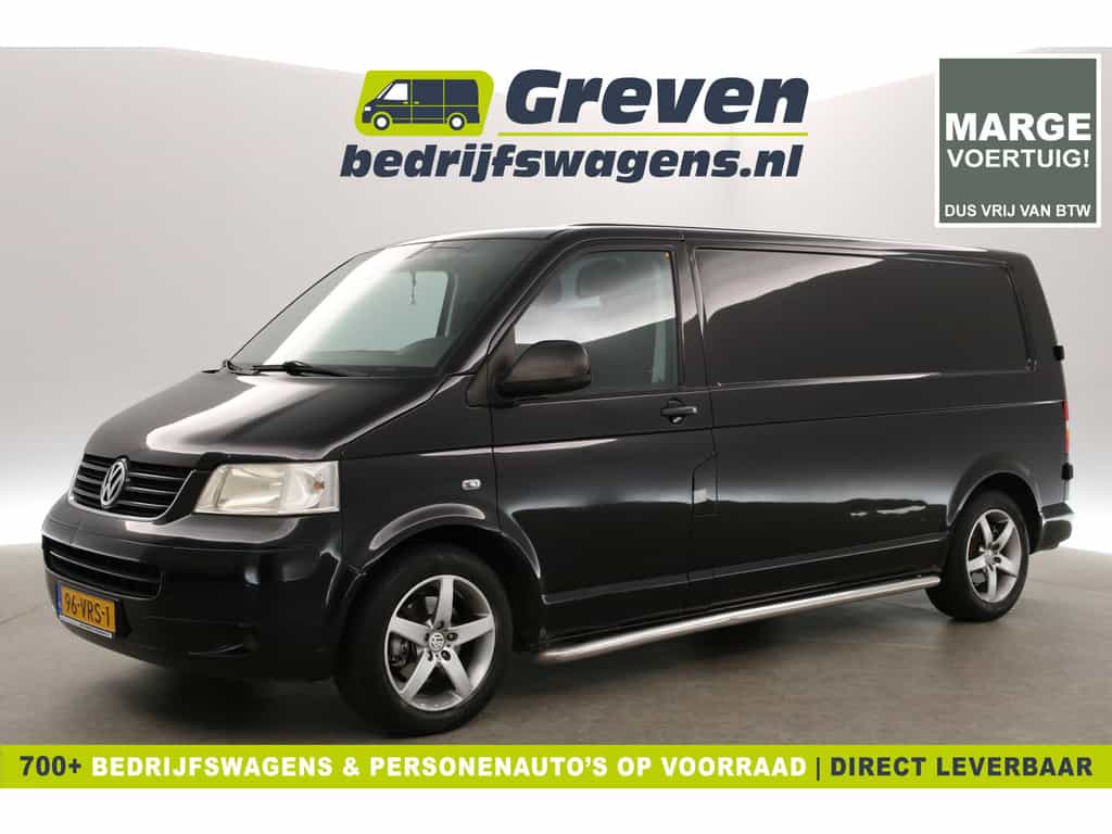 Volkswagen Transporter 2.5 TDI Trendline L2H1 | APK tot 02-2026 | MARGE! | Airco Trekhaak Sidebars 17"LMV