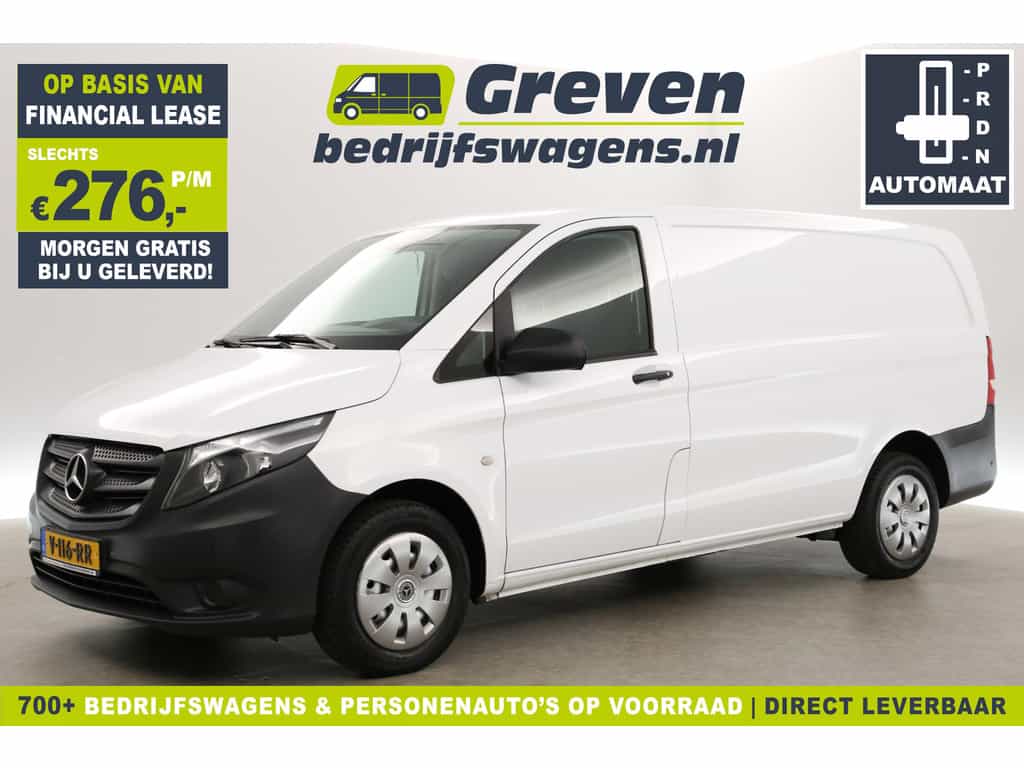 Mercedes-Benz Vito 114 CDI Lang Airco Cruise Navigatie Trekhaak 3 Persoons