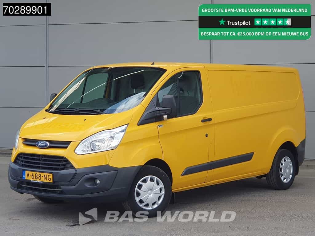 Ford Transit 105pk L2H1 Trekhaak Airco Cruise Parkeersensoren APK 04-2026 Euro6 L2 7m3 Airco Trekhaak Cruise control
