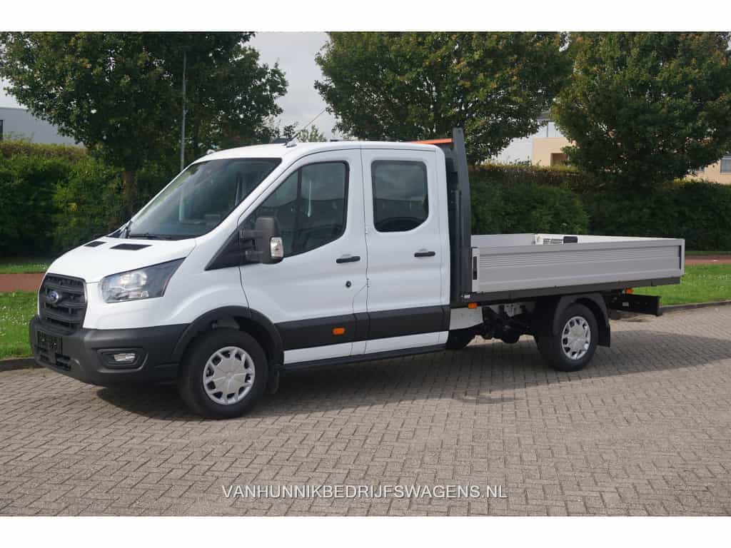 Ford Transit 350L 170PK Doka L4 RWD BPM VRIJ!! Airco, Camera, 230V Omv. 3.5T Trekhaak!! NR. 410