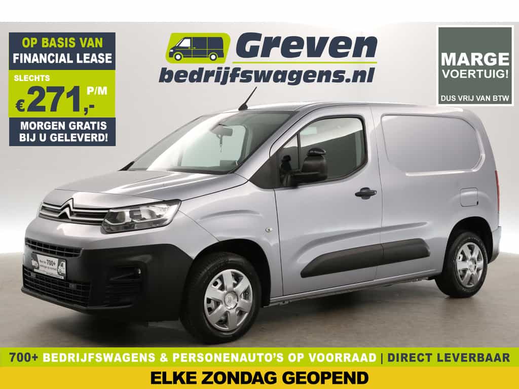 Citroën Berlingo BlueHDi L1H1 Airco Cruise Carplay Navigatie PDC Elektrpakket