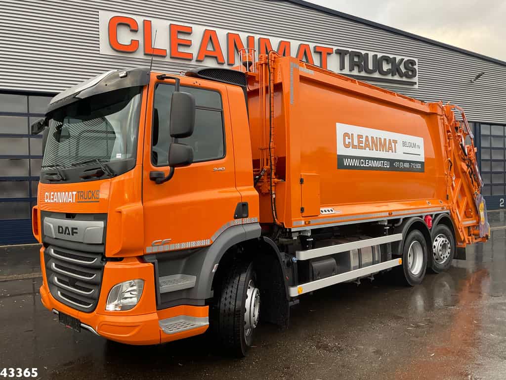 DAF FAN CF 340 VDK 23m³ AE Weighing system