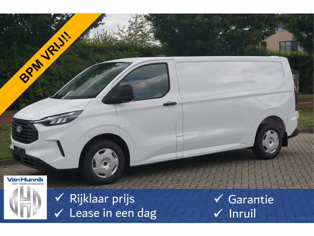 Ford Transit Custom 300L 170PK Trend AUT BPM VRIJ!! 13" Sync Apple CP/Android A, Camera!! NR. 405
