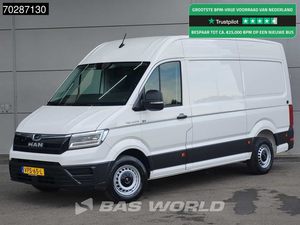 MAN TGE 3.140 L3H3 Trekhaak ACC LED Navi Airco Camera Parkeersensoren Euro6 L2H2 12m3 Airco Trekhaak