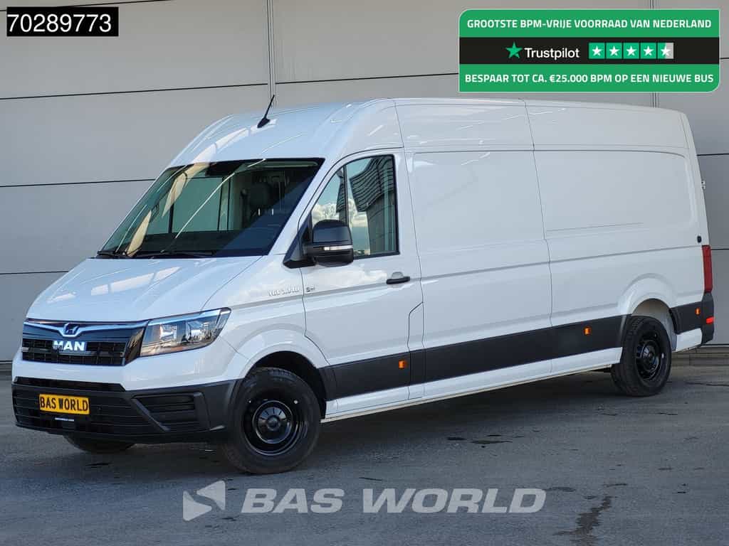 MAN TGE 3.140 Automaat L4H3 Airco Camera Parkeersensoren Euro6 L3H2 15m3 Airco