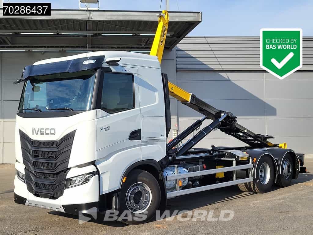 Iveco X-Way 580 6X2 Palfinger PHT20SLD5 Hooklift Lift+steering Axle Automatic Navi ACC LED Euro 6