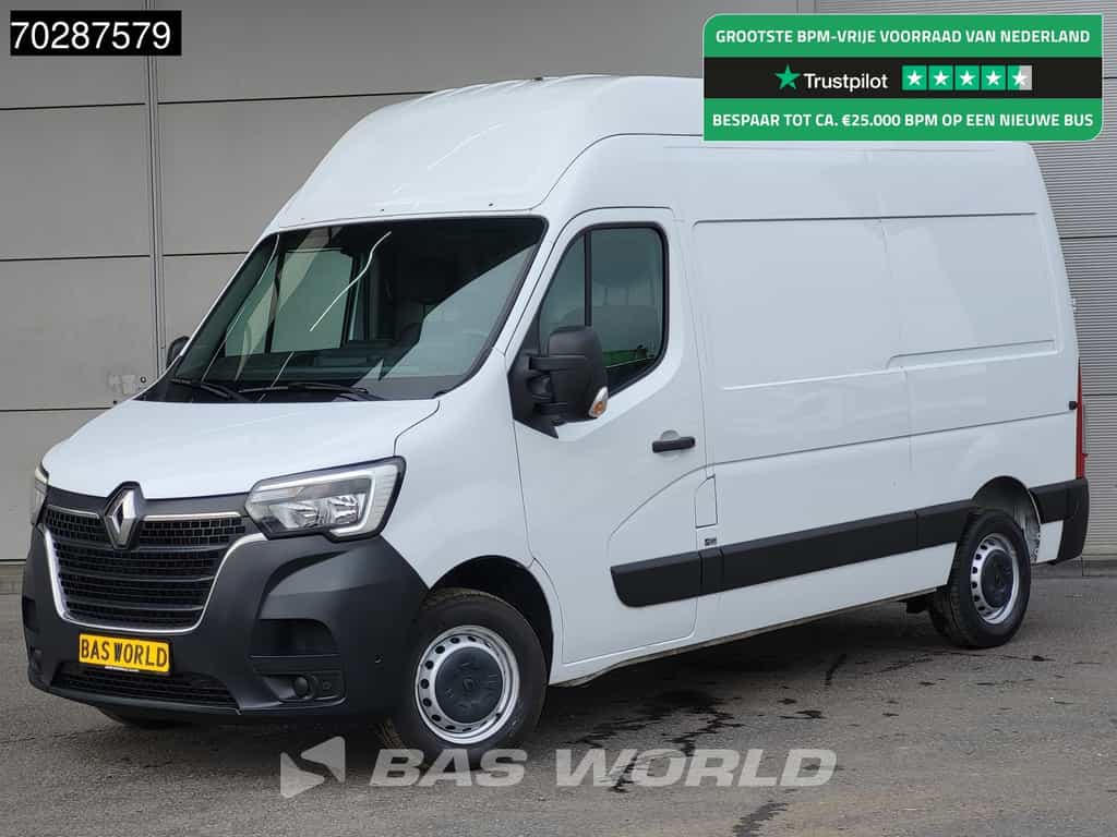Renault Master 135PK L2H3 Airco Cruise Parkeersensoren Hoog dak L2H2 12m3 Airco Cruise control