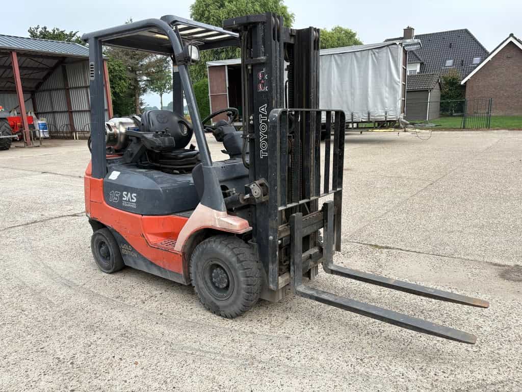 Toyota 1.5 t heftruck lpg