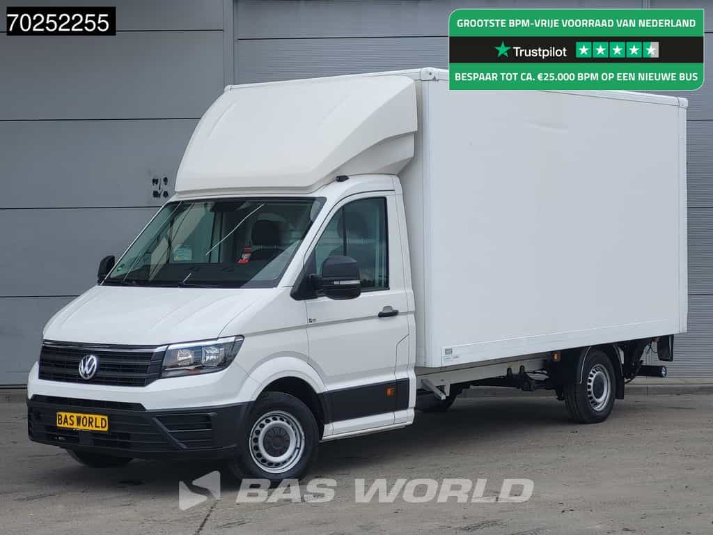 Volkswagen Crafter 140pk ENGINE PROBLEM! Laadklep Bakwagen Airco Euro6 Meubelbak Koffer 20m3 Airco