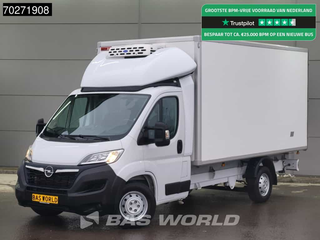 Opel Movano 165PK Koelwagen Carrier Koel Airco Cruise 165PK Kuhlkoffer Koeler Bakwagen Koffer 17m3 Airco Cruise control