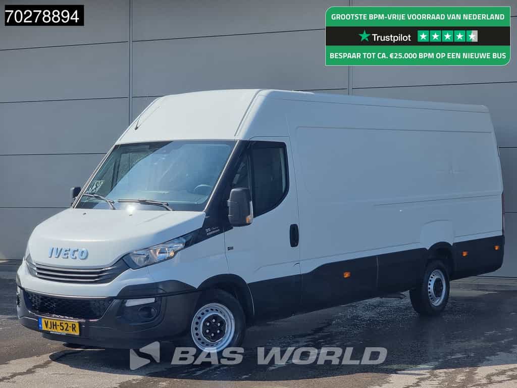 Iveco Daily 35S16 Automaat L3H2 3,5t Trekhaak Airco Cruise Euro6 L3 16m3 Airco Trekhaak Cruise control