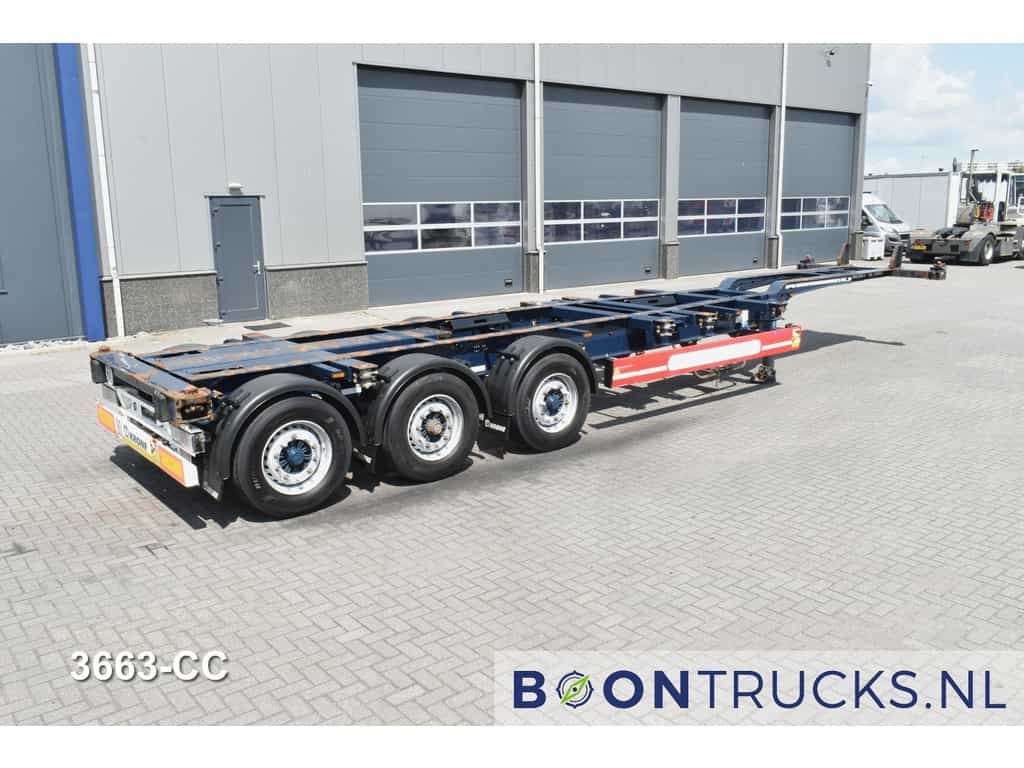 Krone SD BOX LINER | 2x20-40-45ft HC * LIFTACHSE * BPW/SCHEIBE * HECKSCHIEBER * 10x VERFÜGBAR