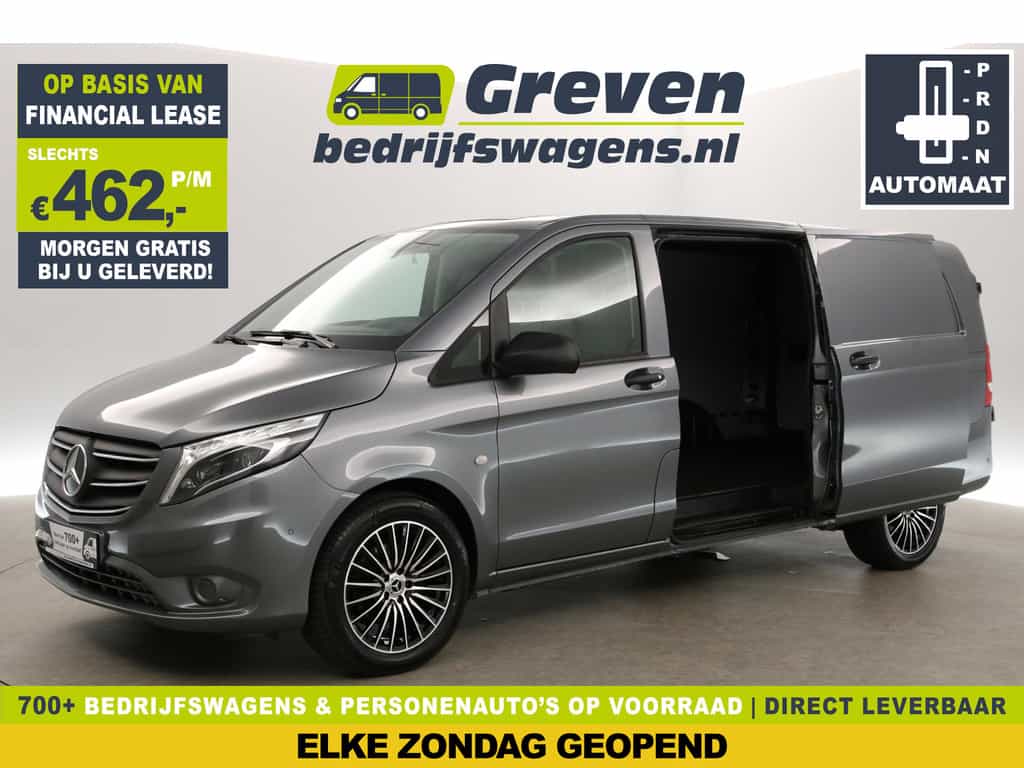 Mercedes-Benz Vito 114 CDI Extra Lang Automaat 2xSchuifdeur Airco Carplay Camera Cruise Navi PDC 18"LMV 3 Persoons Trekhaak
