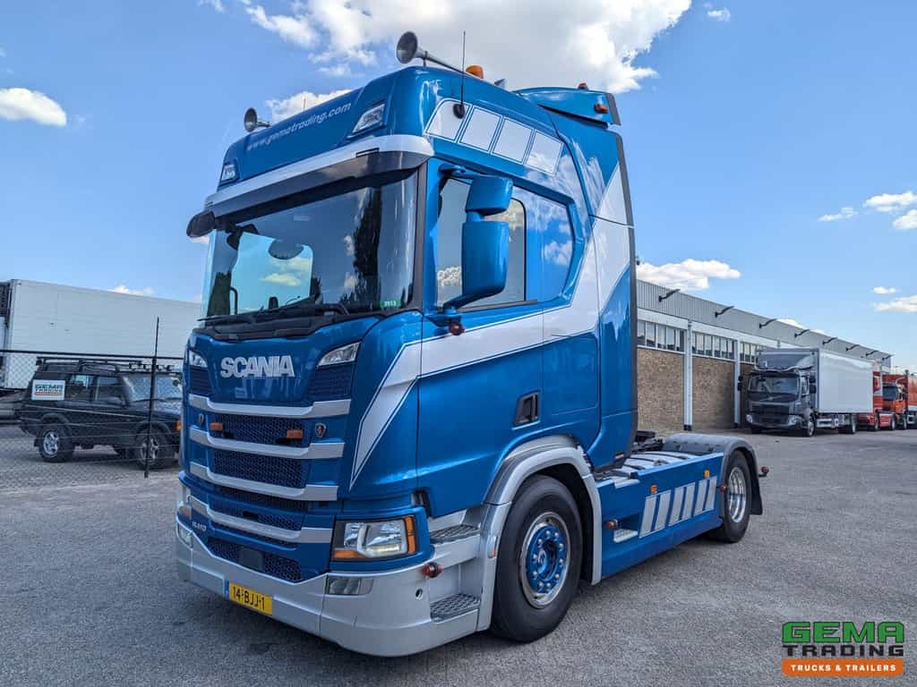 Scania R410 4x2 Highline Euro6C - PTO - Hydrauliek -  Dubbele Tanks - Luchthoorns - 03/2026APK