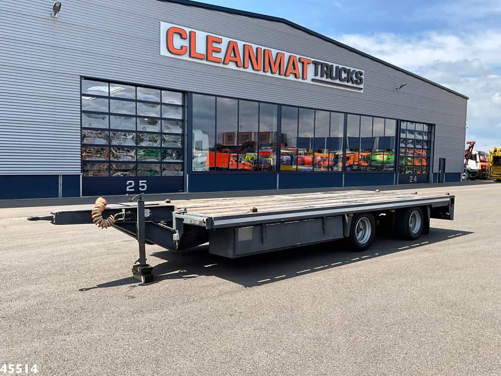 Draco DAMT 1600 2-assige vlakke aanhangwagen
