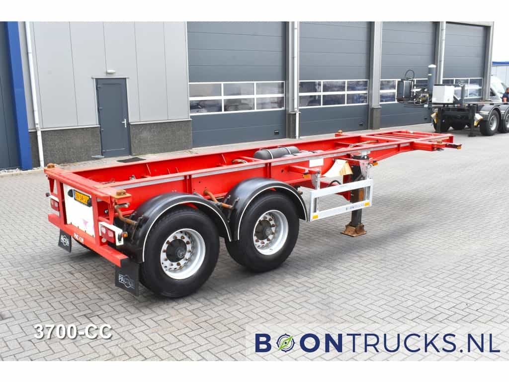 Pacton TXC 233 | 20ft * 2980 Kg * BPW / DRUM * NL TRAILER * 5x AVAILABLE