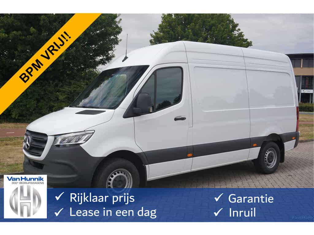 Mercedes-Benz Sprinter 317CDI Pro L2H2 BPM VRIJ!! 10.25" Mbux Cam, Gev. Stoel, 3.5T Trekgewicht, LED!! NR. A03*