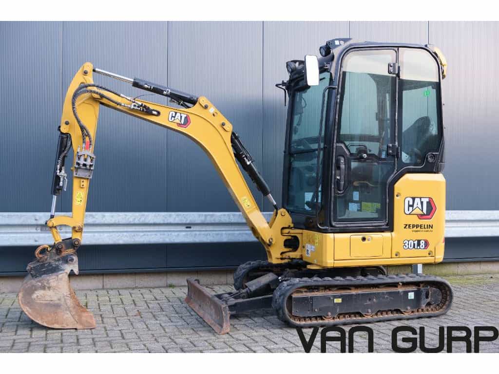 CAT 301.8 excavator graafmachine bagger