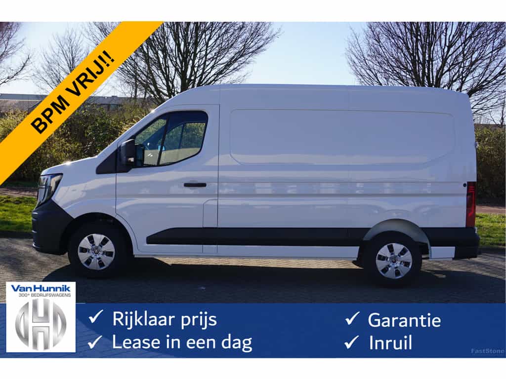 Nissan Interstar 3.5T 130PK N-Connecta L2H2 BPM VRIJ!! 10" R-Link Apple CP/ Android A, Cruise!! NR. B02*