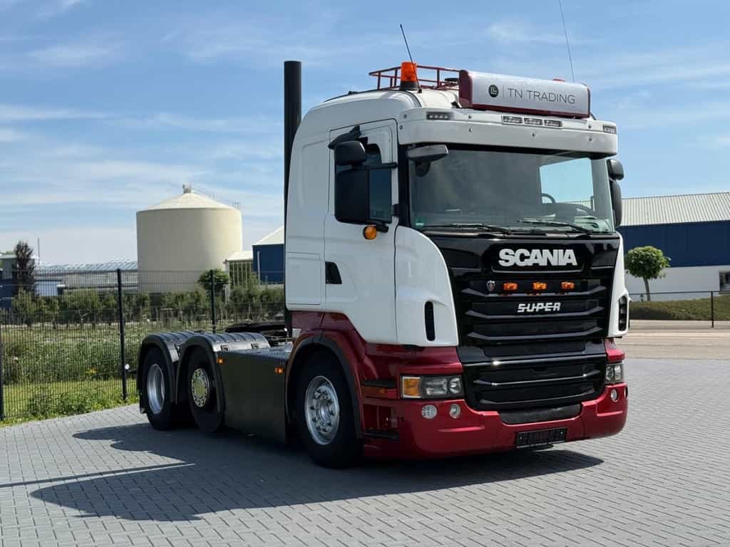 Scania R500 LA6X2/4HNA V8, OPEN EXHAUST, LEATHER, RETARDER, HOBBY.