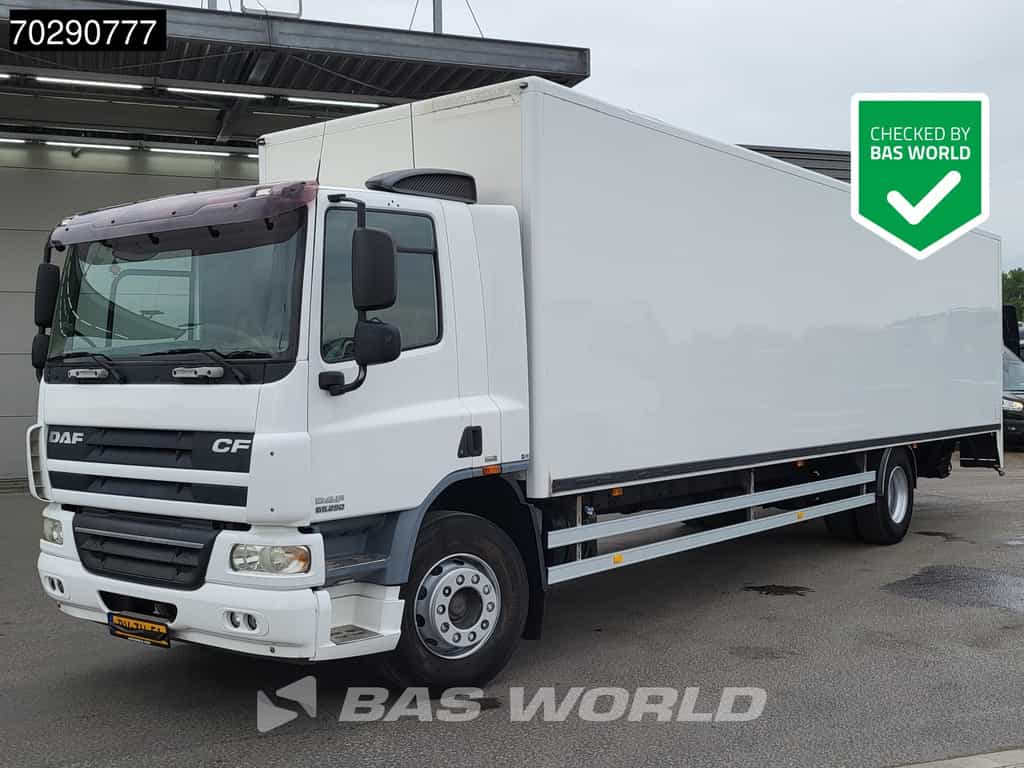 DAF CF CF65.250 4X2 NL-Truck 10mtrs box 2000kg Ladebordwand Automatic Euro 5