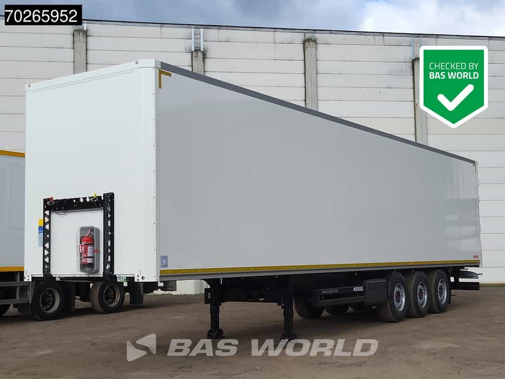 Kögel S24-1 3 assen Koffer Liftachse 92m3