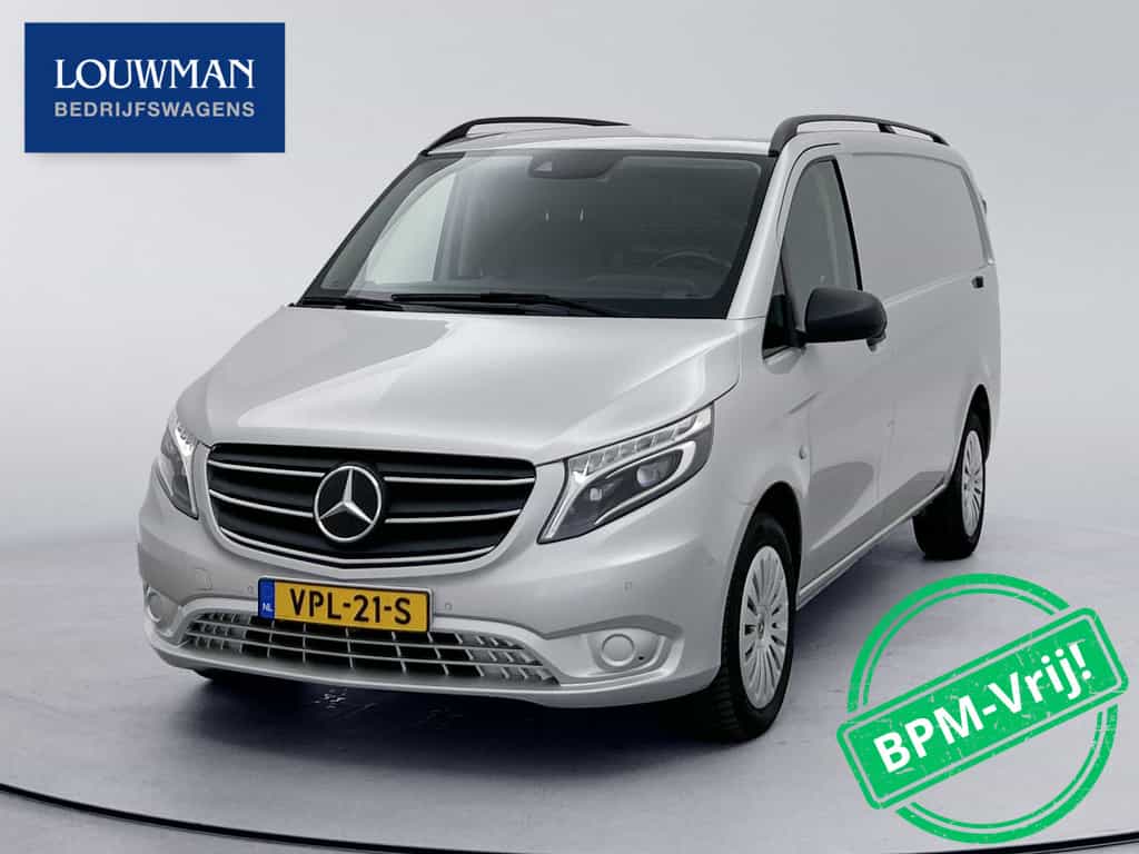 Mercedes-Benz Vito 119 CDI Lang Led Climate control Klasse 3 alarm Betimmering L2 Automaat Trekhaak 2.5t NAP Euro 6