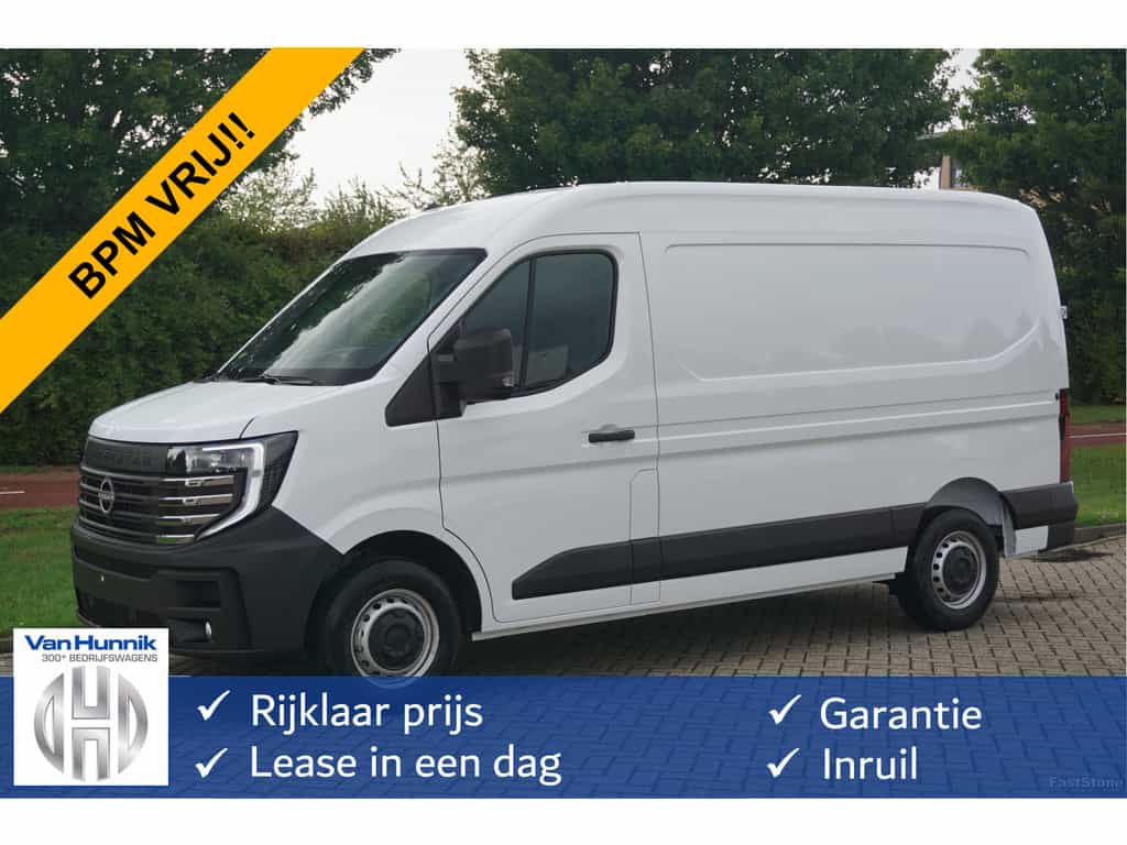 Nissan Interstar 3.5T 130PK N-Connecta L2H2 BPM VRIJ!! 10" R-Link Apple CP/ Android A, Cruise!! NR. 418