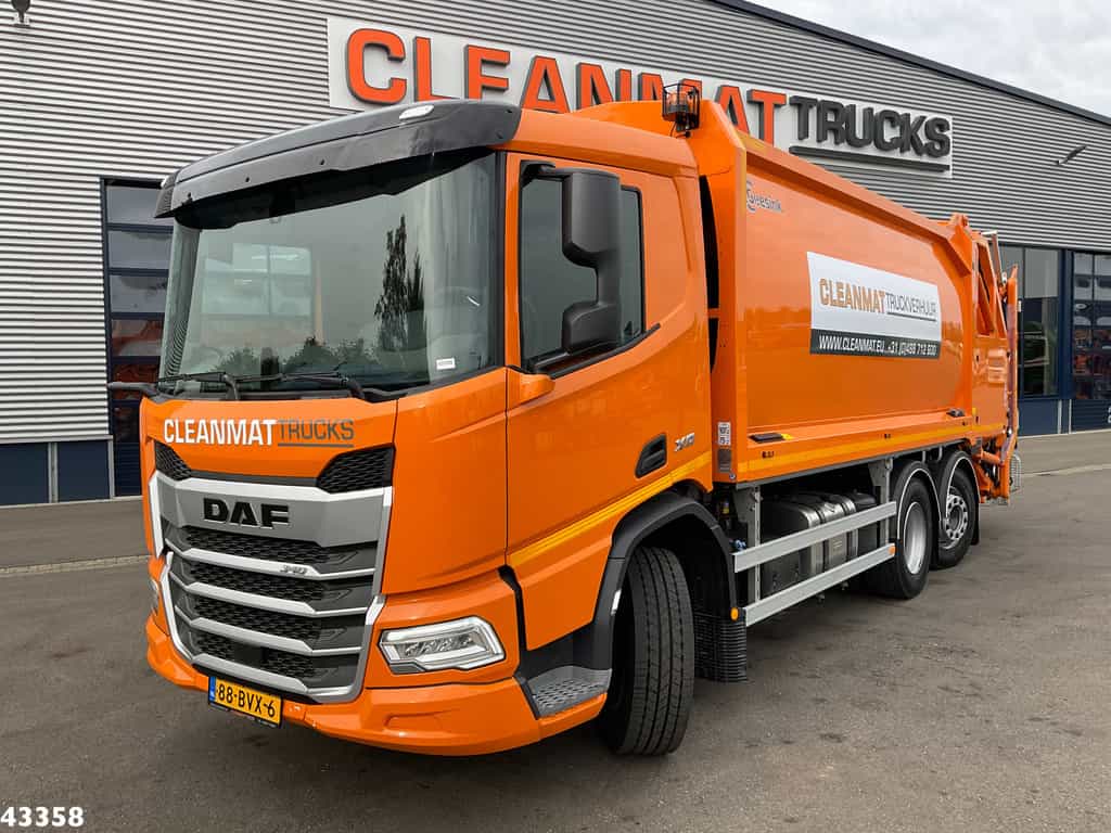 DAF FAN XD 340 Geesink 22m³ Welvaarts weighing system