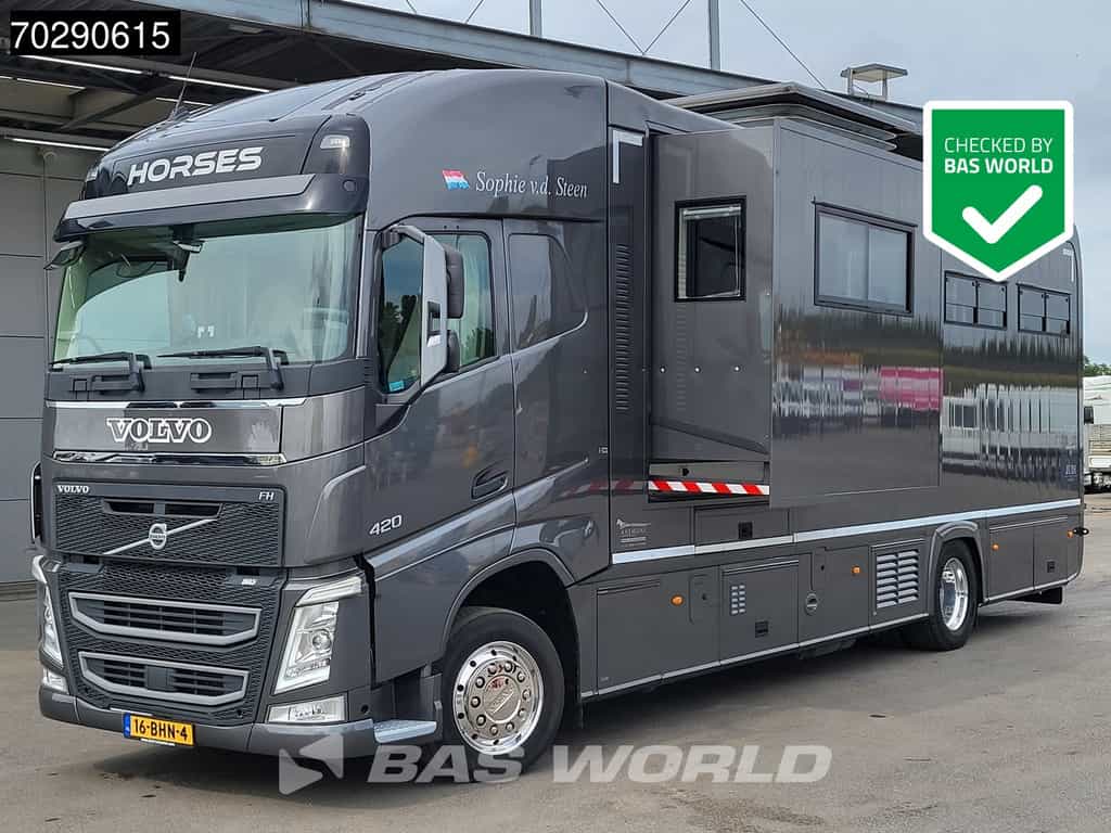 Volvo FH FH 420 4X2 MARGIN! NL-Truck STX Horse truck + Living 4 Horses Navi ACC Euro 6