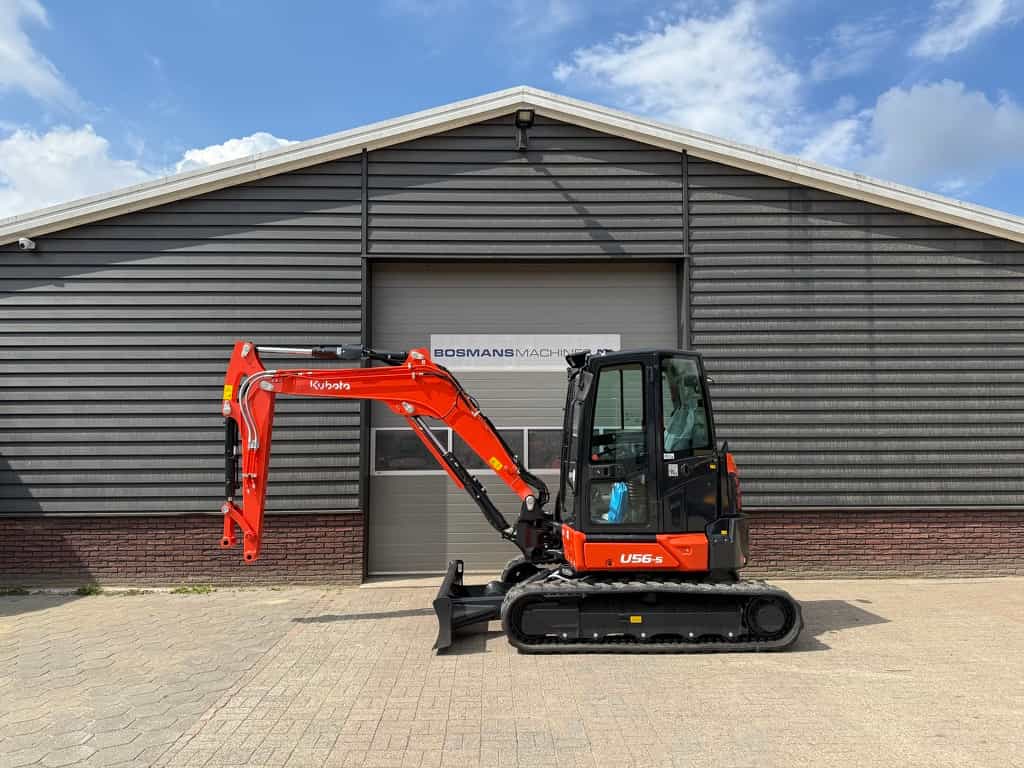 Kubota U56-5 minigraver NIEUW