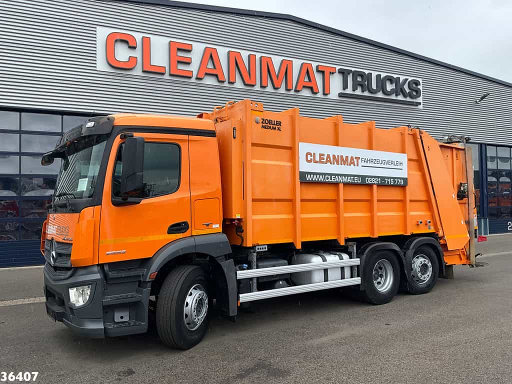 Mercedes-Benz Antos 2533 Euro 6 Zoeller 22m³ Just 144.337 km!