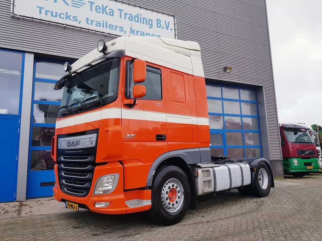 DAF XF 410 Top condition Good tires truck tractor