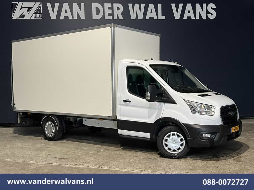 Ford Transit 2.0 TDCI 160pk Bakwagen Laadklep 1040kg laadvermogen Euro6 Airco | Cruisecontrol | Verwarmde voorruit Bijrijdersbank