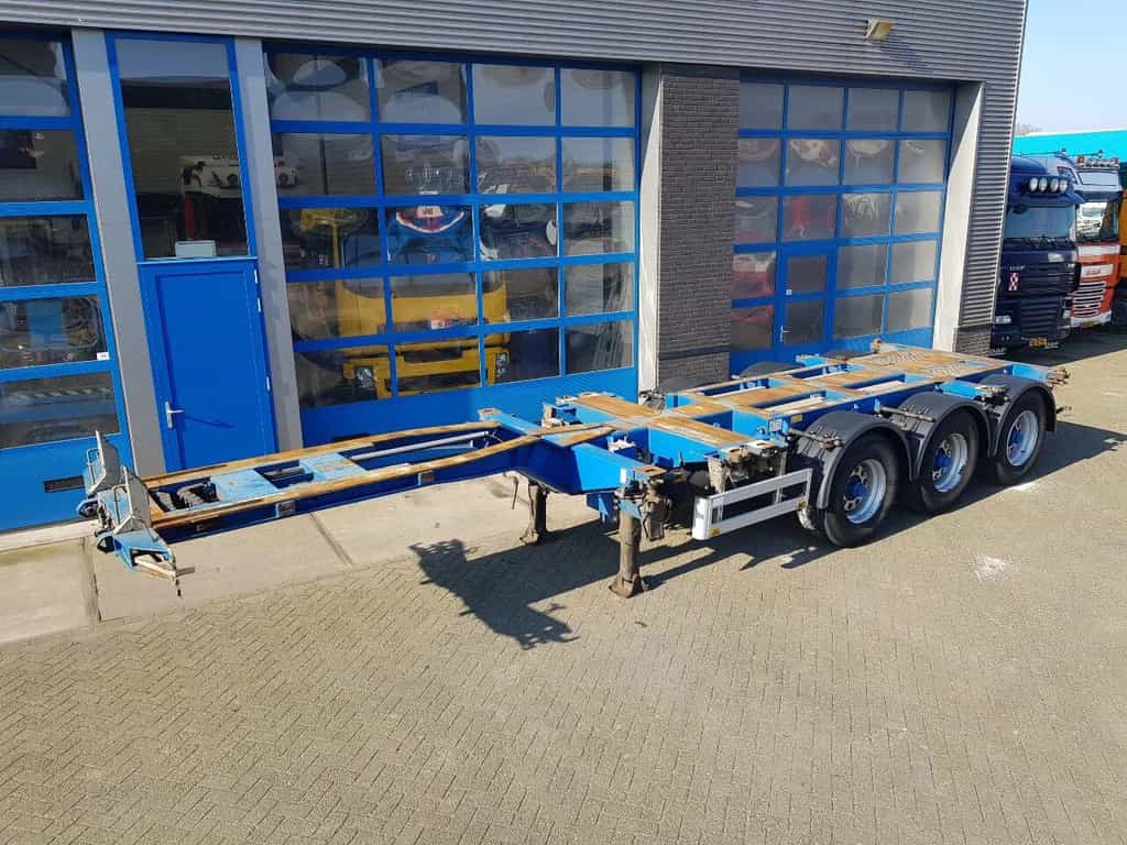 Pacton T3-010 Multi chassis Liftas BPW drum container chassis semi-trailer