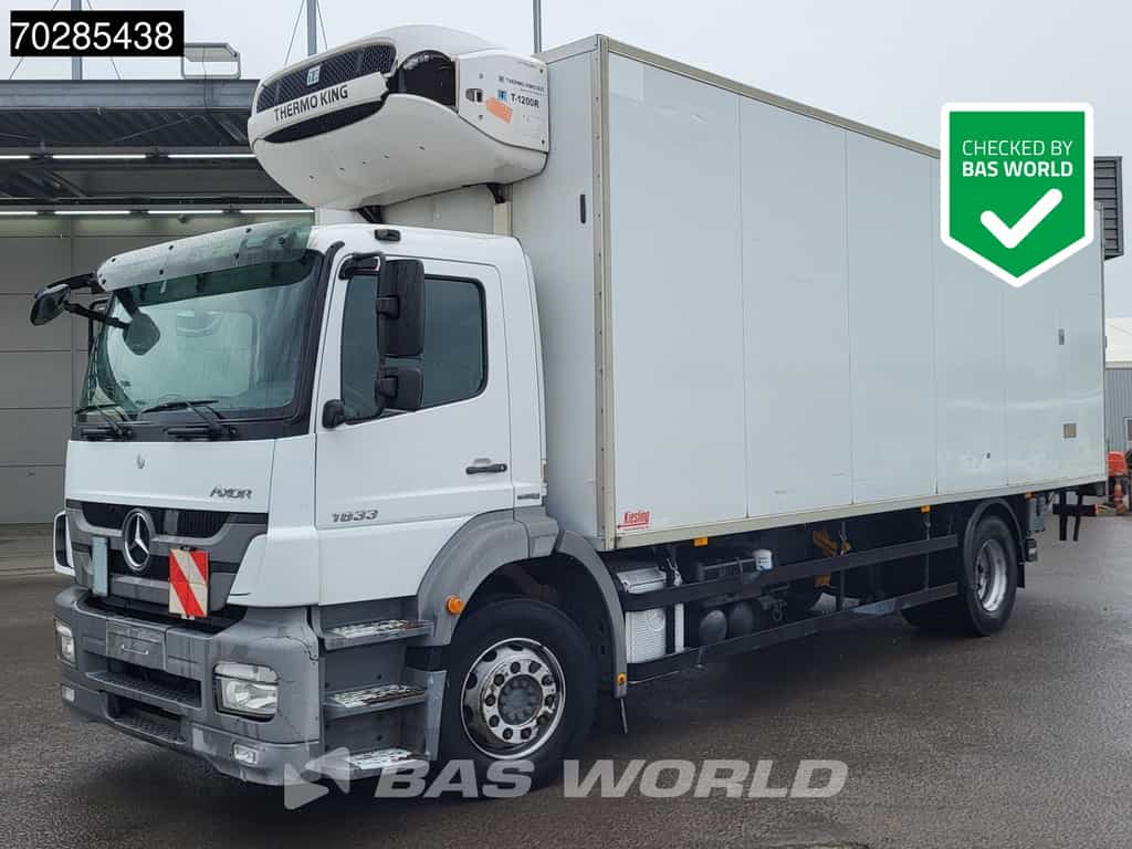 Mercedes Axor 1833 4X2 Thermo-King T-1200R Manual 2000kg Ladebordwand Euro 5