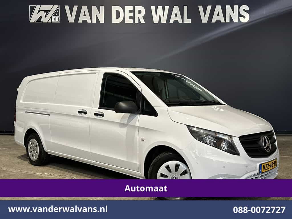 Mercedes-Benz Vito 114 CDI 9G-Tronic Automaat L3H1 Euro6 Airco | Camera | Apple Carplay | Android Auto Cruisecontrol, 2500kg Trekhaak, Parkeersensoren, Bijrijdersbank