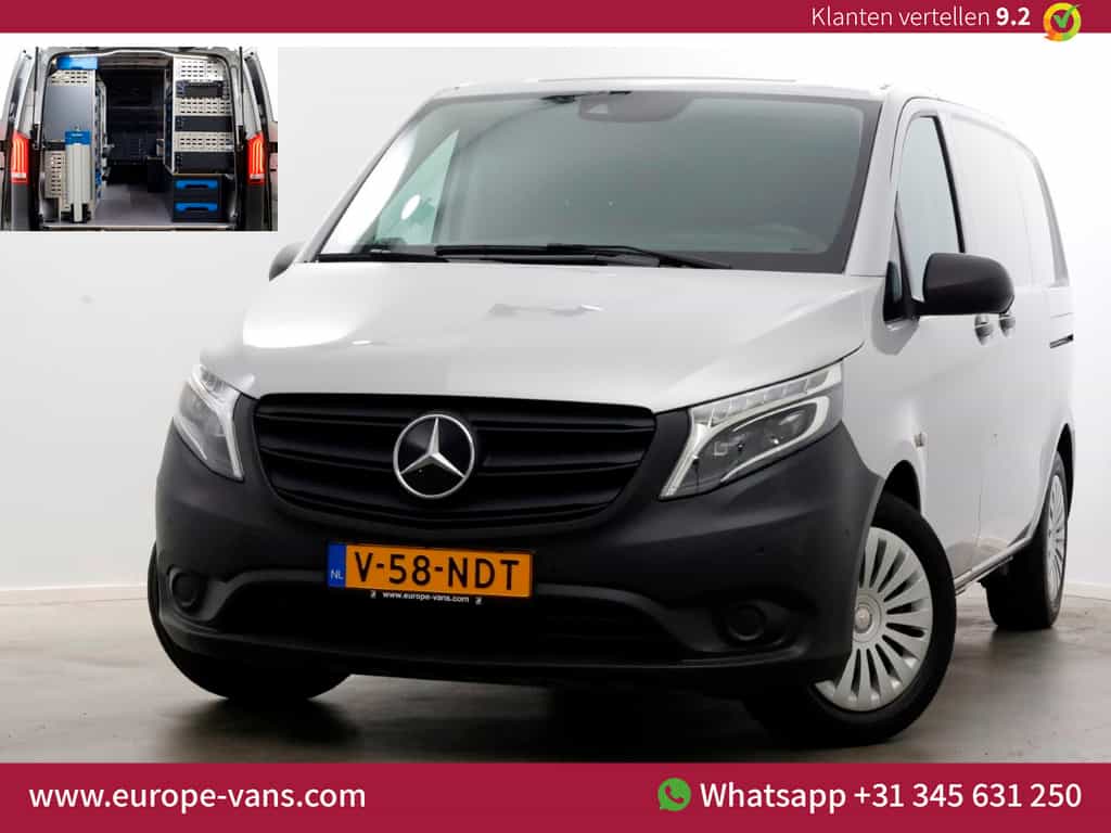 Mercedes-Benz Vito 114 CDI 136pk Compact 9G Automaat 2x Schuifdeur/LED/Camera/Navi/Inrichting 05-2022