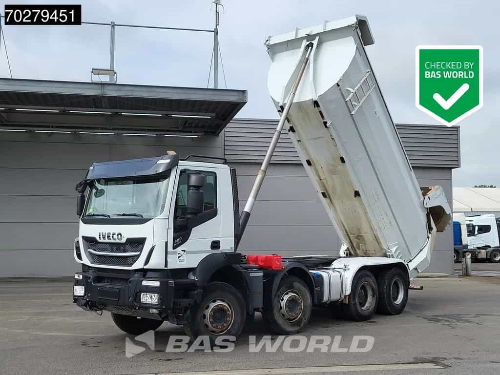 Iveco Stralis 480 8X4 18m3 Retarder Big-Axle Steelsuspension Euro 6