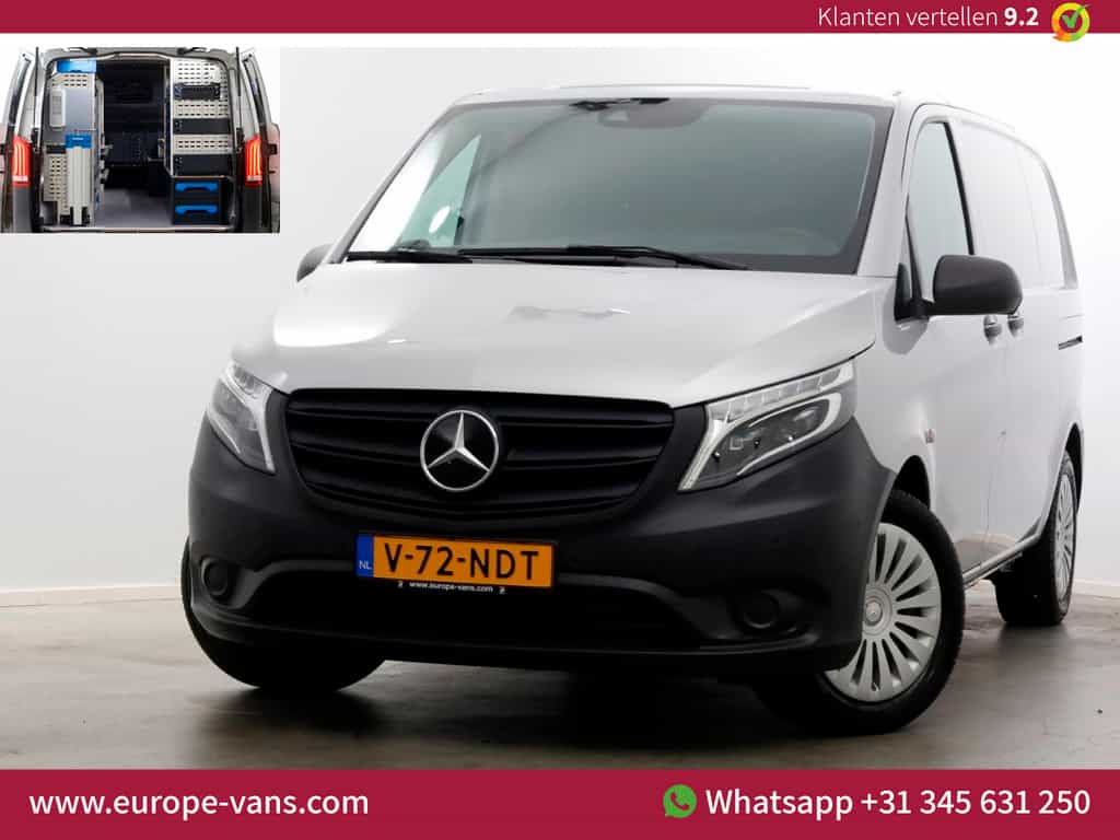 Mercedes-Benz Vito 114 CDI 136pk Compact 9G Automaat 2x Schuifdeur/LED/Camera/Navi/Inrichting 05-2022