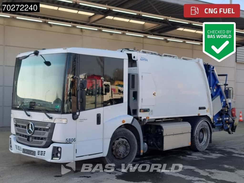 Mercedes Econic 4X2 CNG! Engine 13m3 NTM KGLS-HL Big-Axle Euro 6