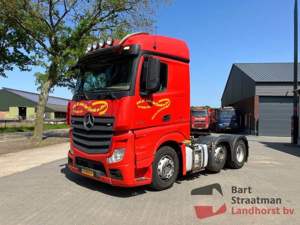 Mercedes-Benz ACTROS 2645 6x2 Euro 5 Trekker met kipper hydrauliek BS1023