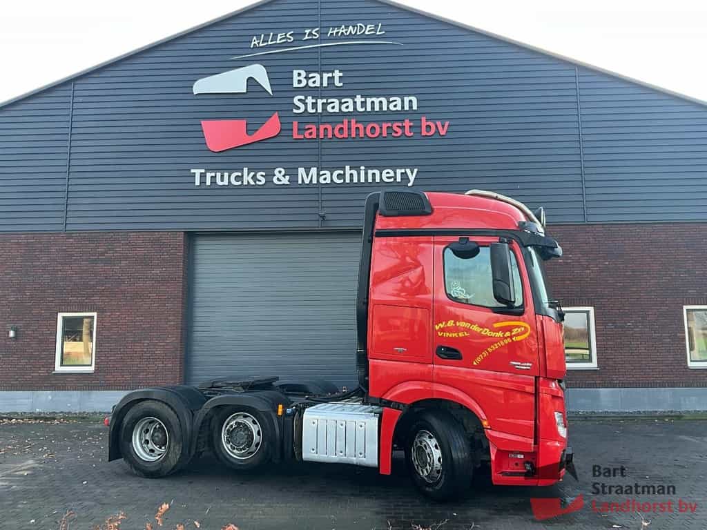 Mercedes-Benz ACTROS 2645 6x2 Euro 5 Trekker met kipper hydrauliek en overdruk BS1077