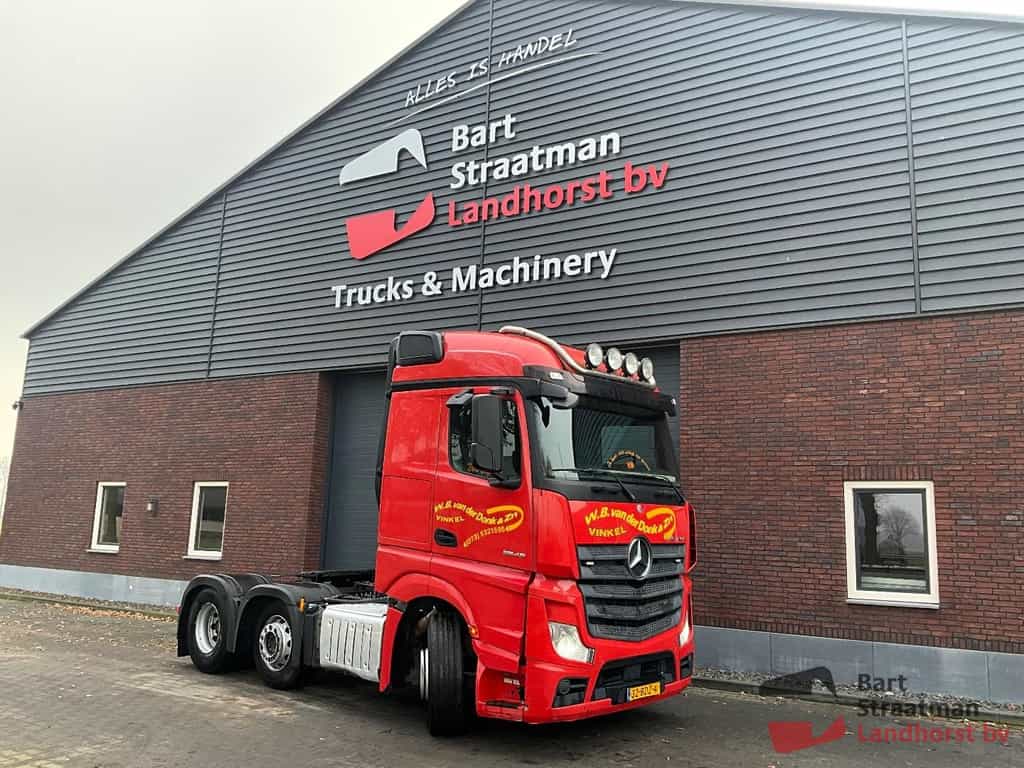Mercedes-Benz ACTROS 2545 6x2 Euro 6 trekker met kipperhydrauliek. BS1176