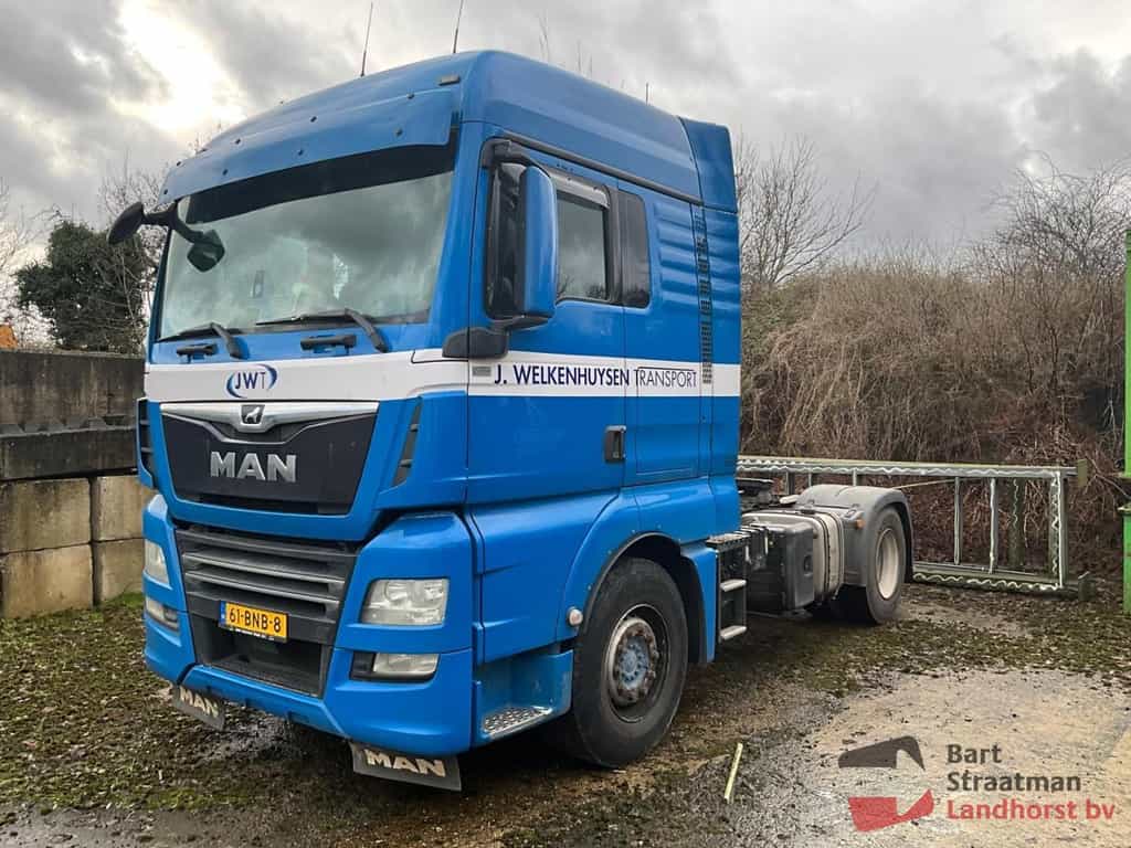MAN TGX 18.460 4x2 Euro 6 Trekker met kipper hydrauliek (Motorschade) BS1594