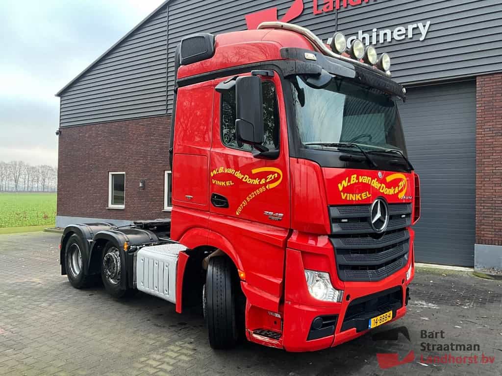 Mercedes-Benz ACTROS 2645 6x2 Euro 5 Trekker met kipper hydrauliek en overdruk BS1184