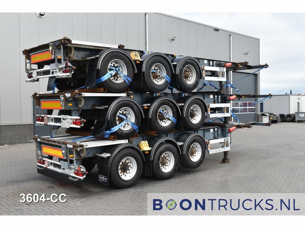 Van Hool 3B0071 € 11500 STACK PRICE | 20-30ft * ADR: FL, AT, OX * 3840 KG * LIFT AXLE